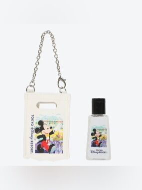 Tokyo Disney Resort “Shopping bag Design” Mickey And Minnie Hand Gel Keychain